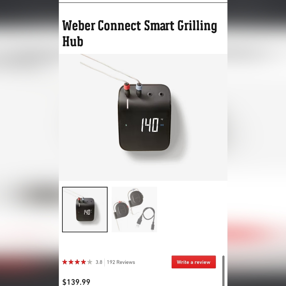Weber connect